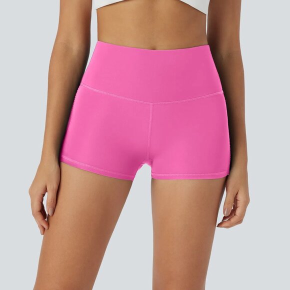 Softlyzero™ QuickDry SoCinched High Waisted Tummy Control Ruched Running Biker - Picture 2 of 5
